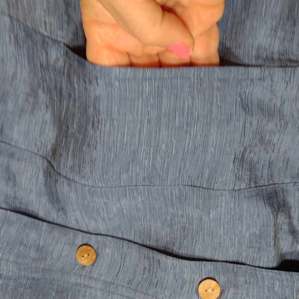 Nomadic Traders Silk And Linen Button-Down Shirt … - image 6